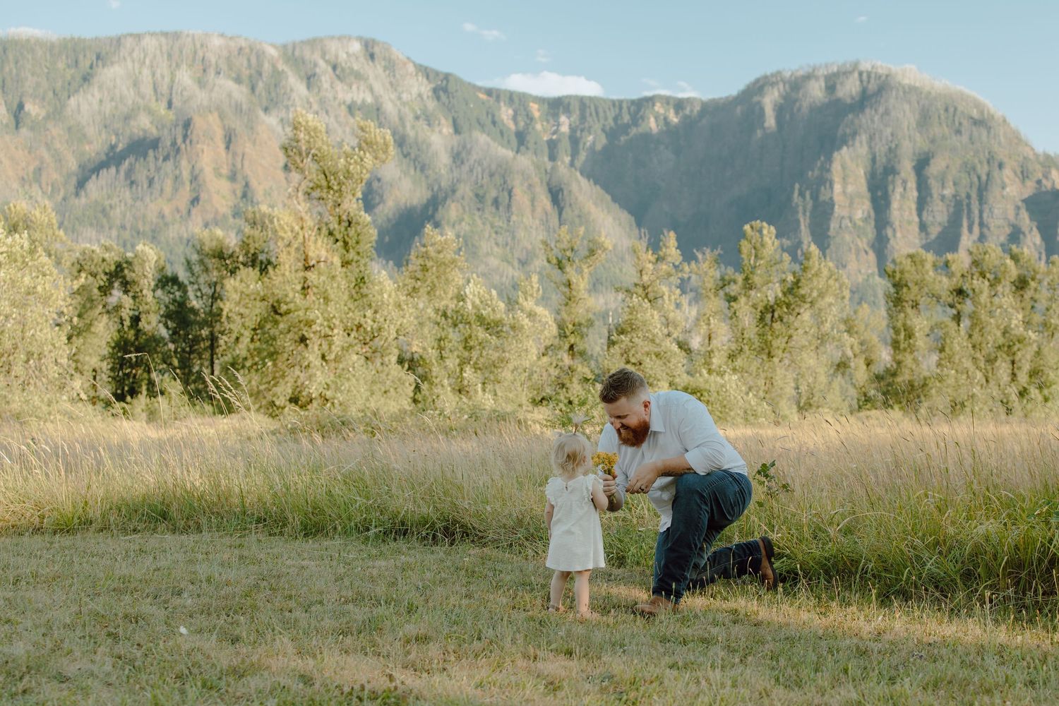 Family photo from a family session in Idaho