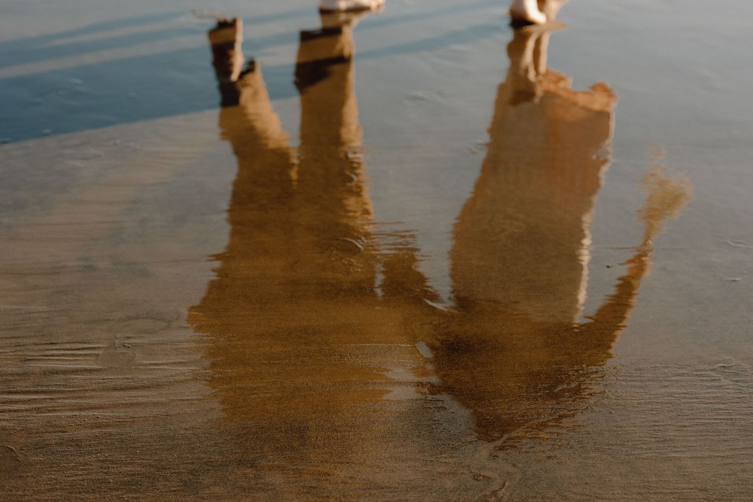 Photo from a maternity session in Cannon Beach Oregon