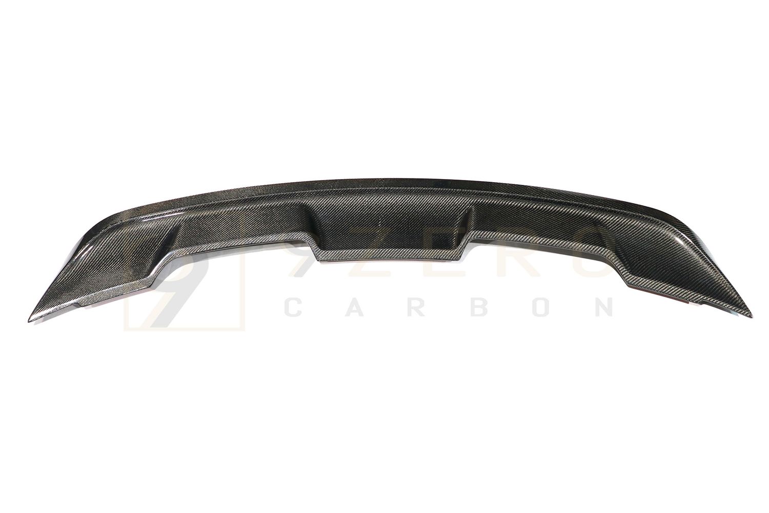 Black and silver car spoiler wing with adjustable angle mount for automotive performance modification.