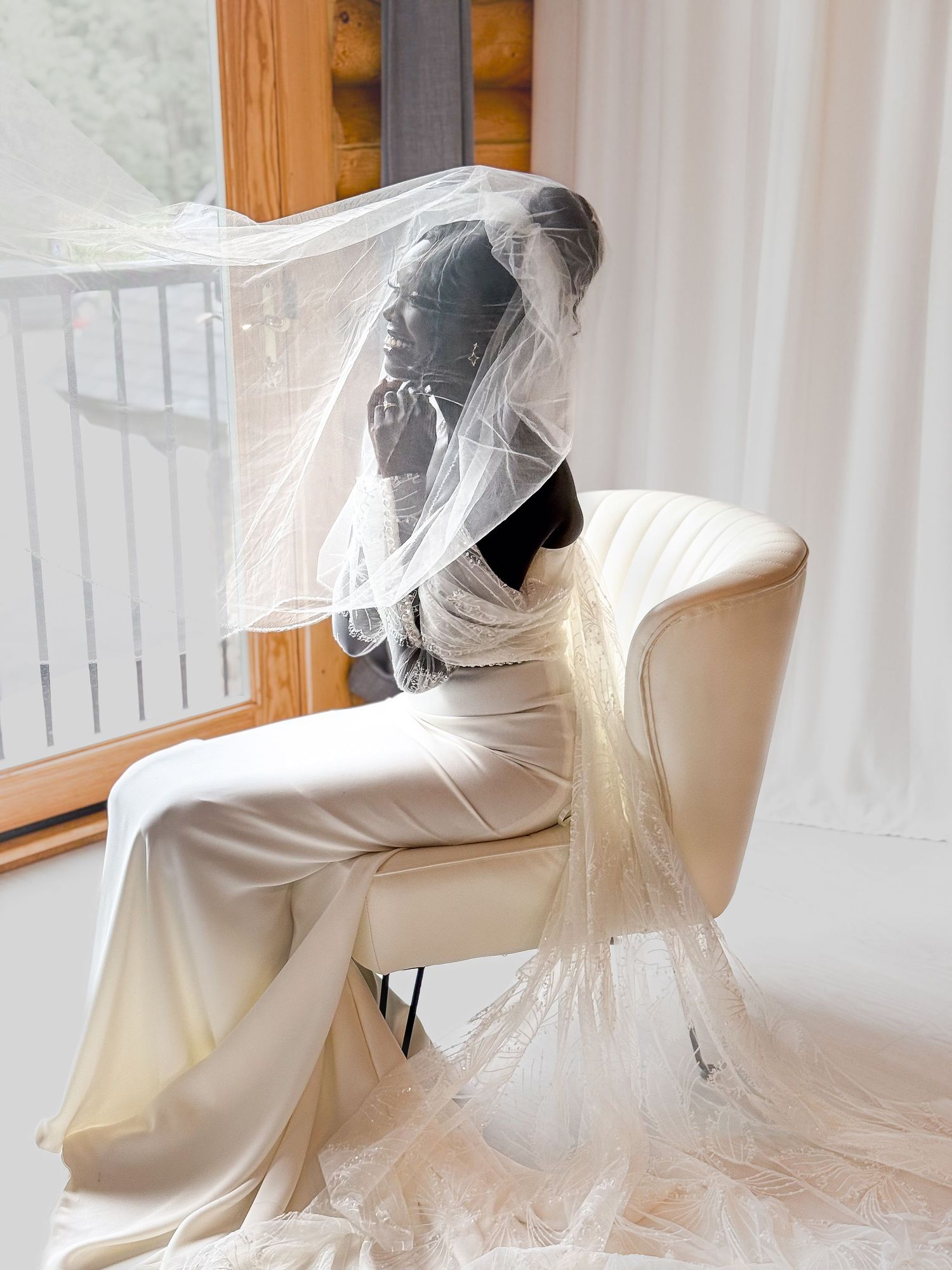 Bridal portrait at Northern Oaks Events Wedding Venue in Sauk Rapids Minnesota