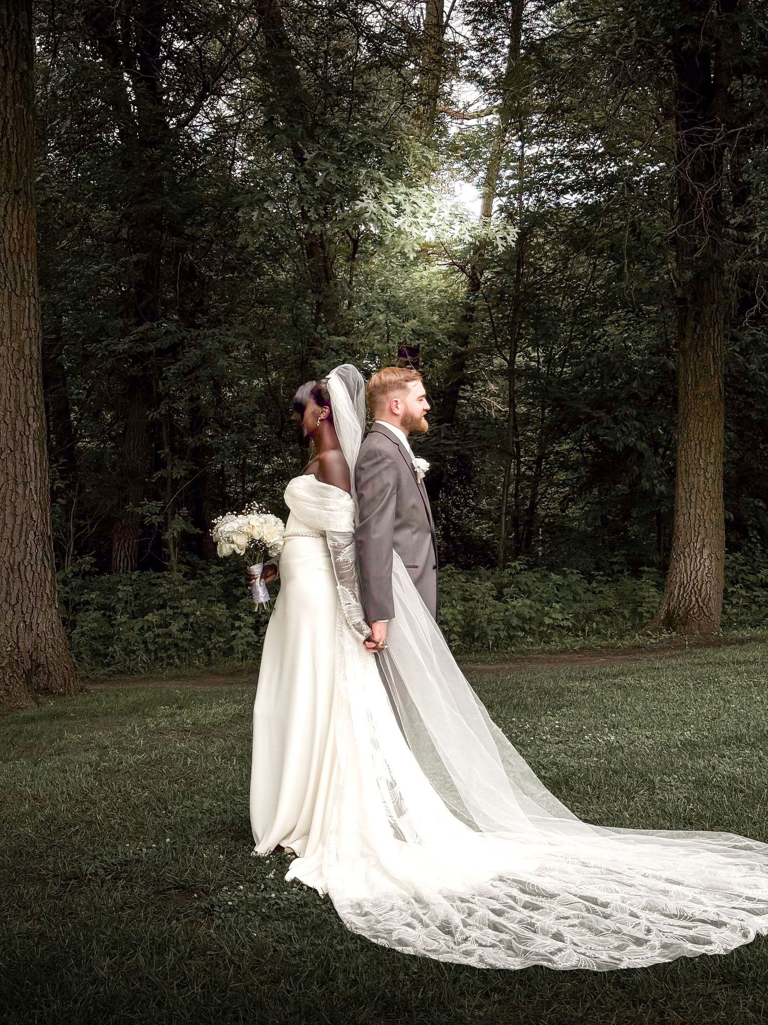 Bride and Groom Shot at Northern Oaks Events Wedding Venue in Sauk Rapids Minnesota