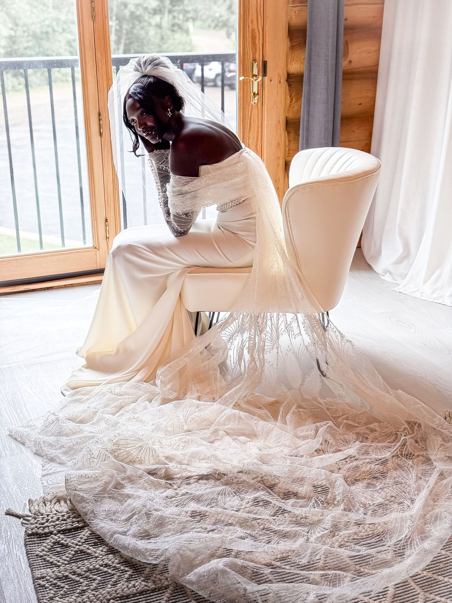 Bridal portrait at Northern Oaks Events Wedding Venue in Sauk Rapids Minnesota