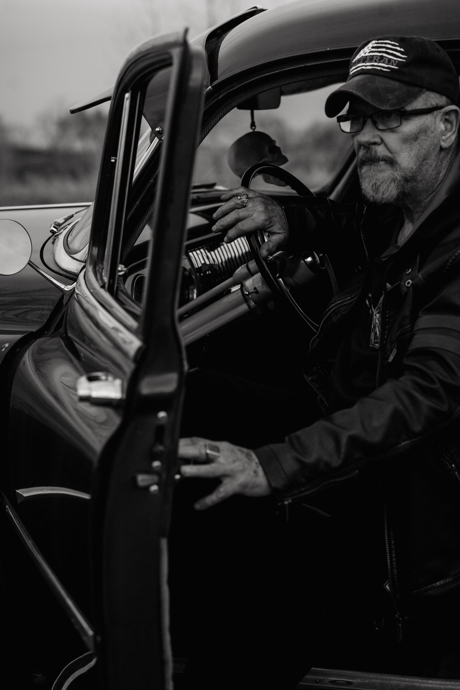 Vintage car photography in Parkers Prairie Minnesota