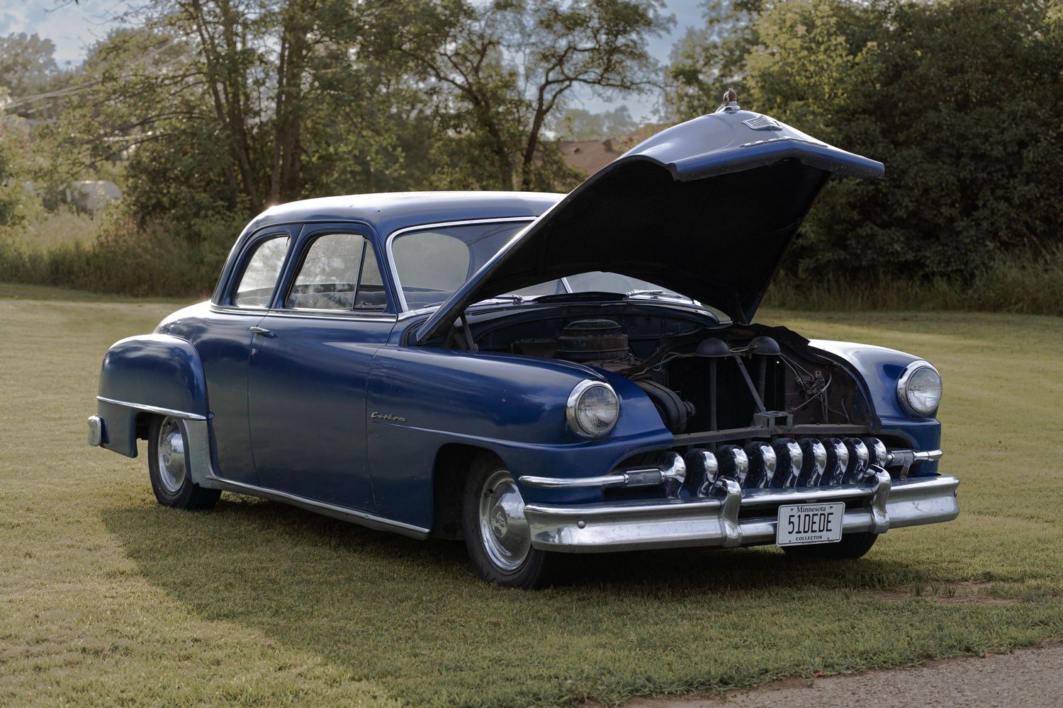Vintage car photography in Deer Creek Minnesota