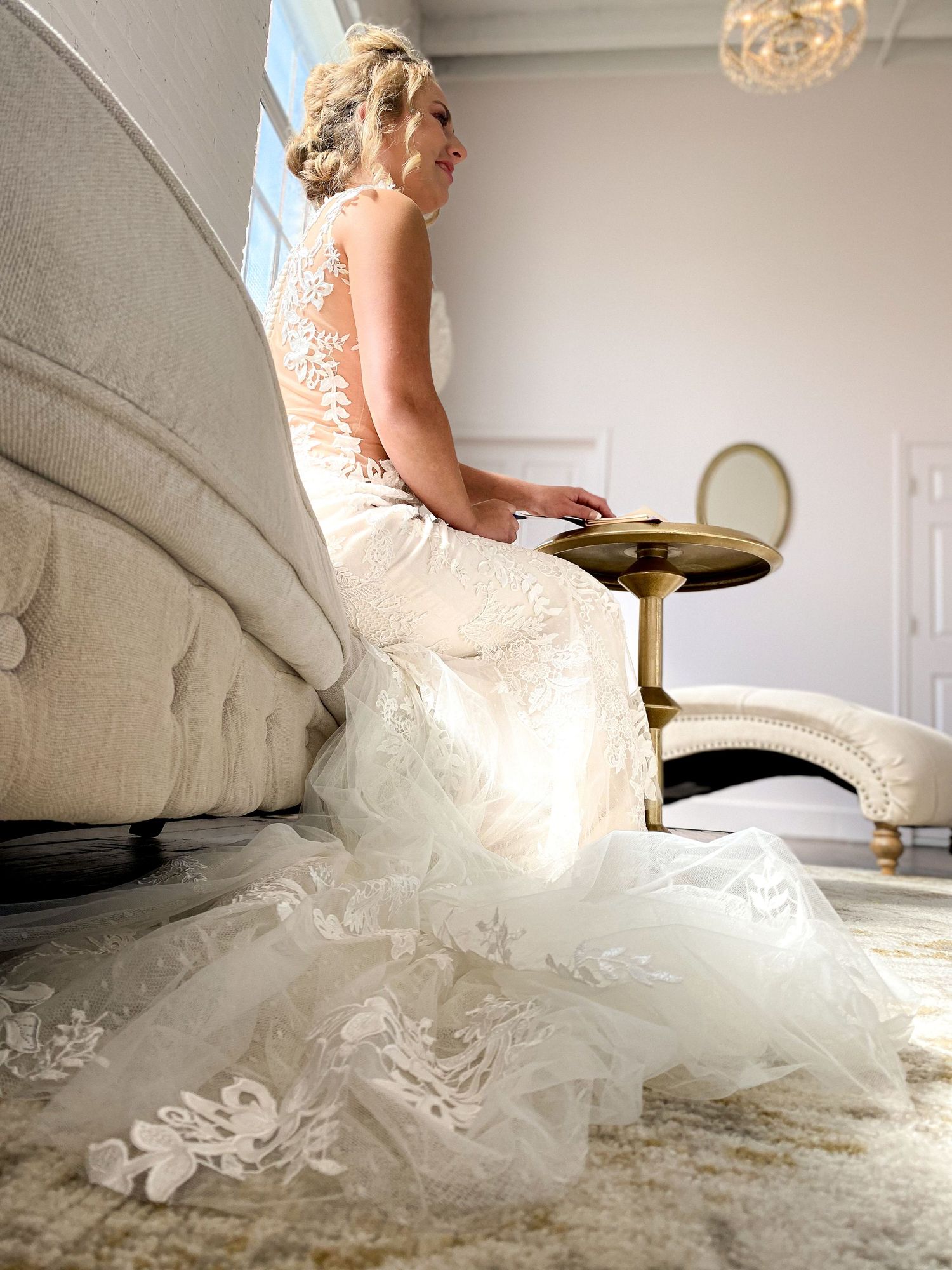 Bridal portrait at Northern Pacific Center in Minnesota
