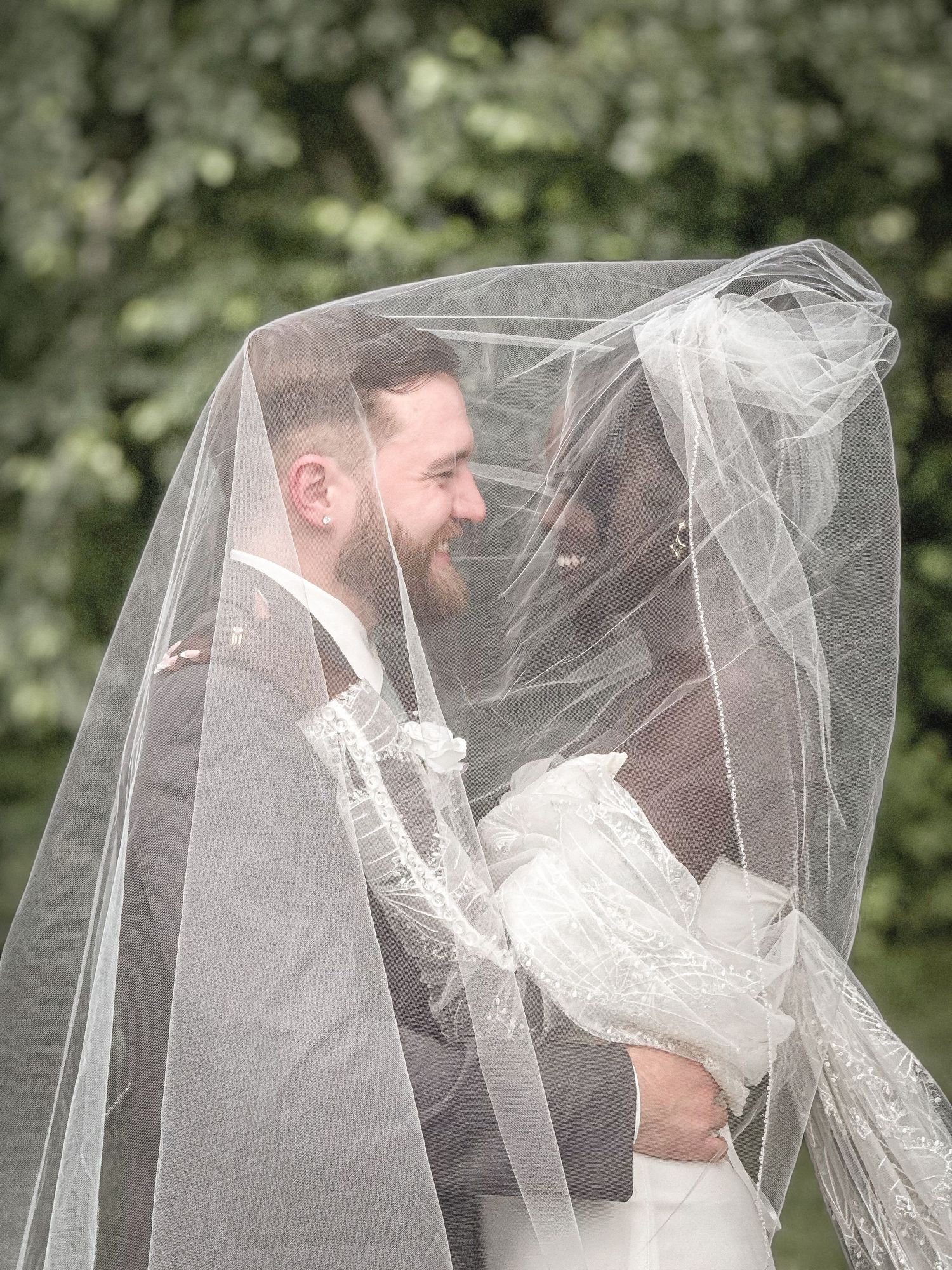 Bride and Groom Shot at Northern Oaks Events Wedding Venue in Sauk Rapids Minnesota