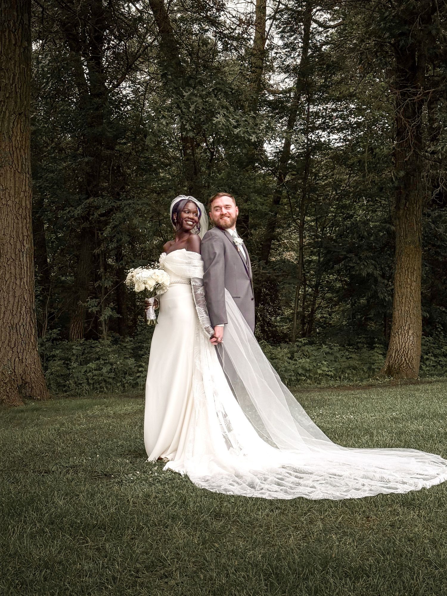 Bride and Groom Shot at Northern Oaks Events Wedding Venue in Sauk Rapids Minnesota