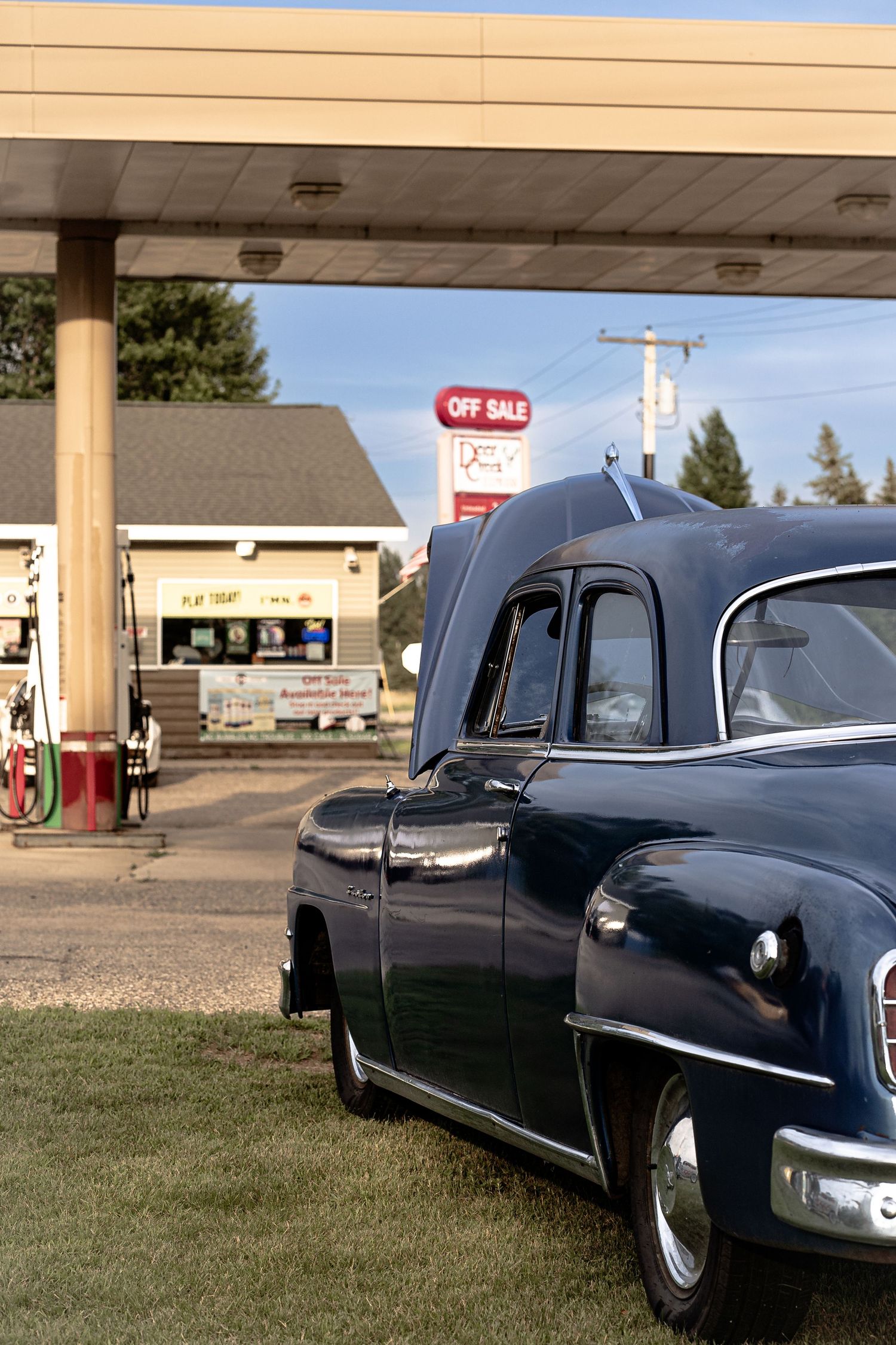 Vintage car photography in Deer Creek Minnesota