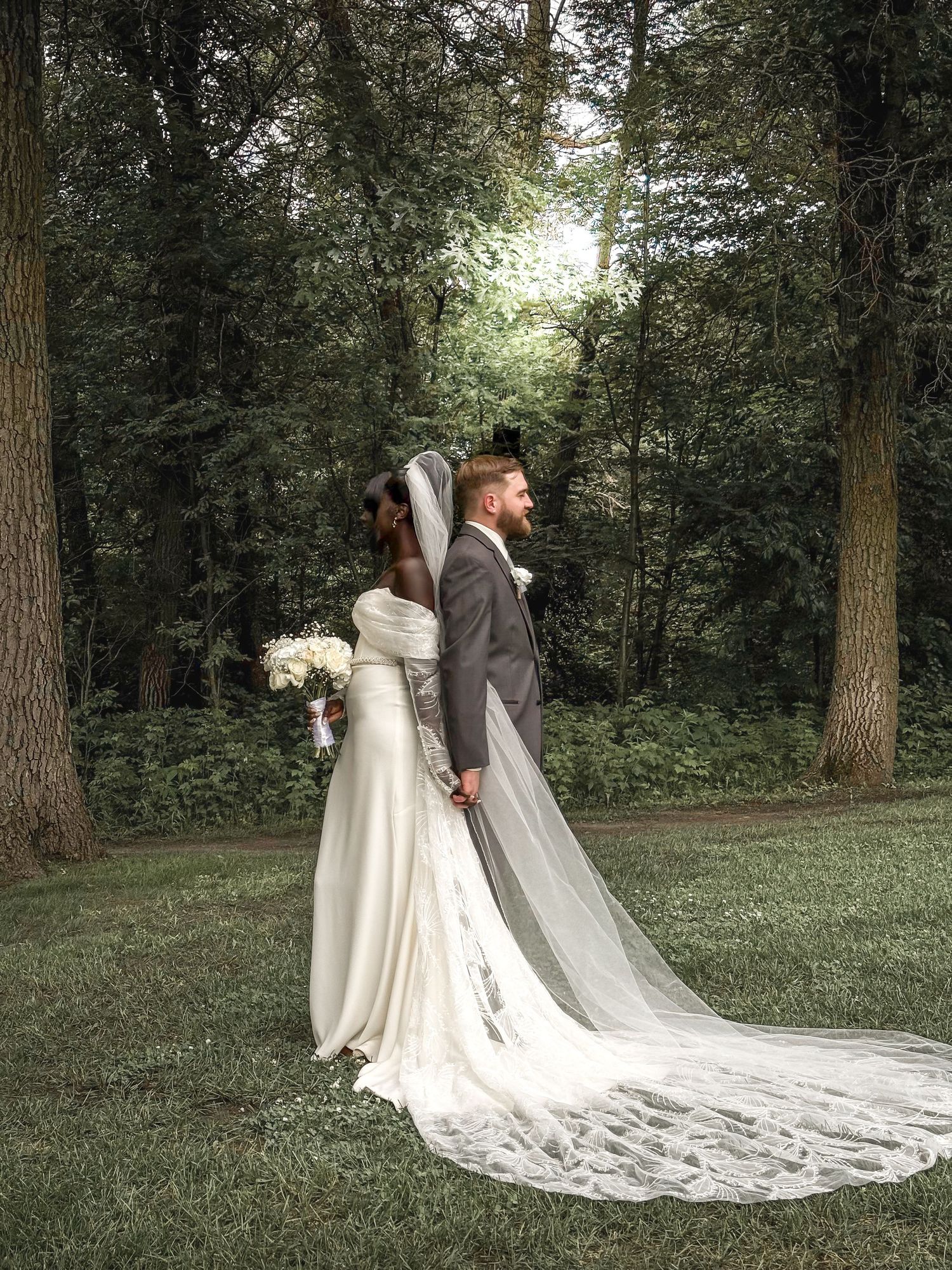Bride and Groom Shot at Northern Oaks Events Wedding Venue in Sauk Rapids Minnesota