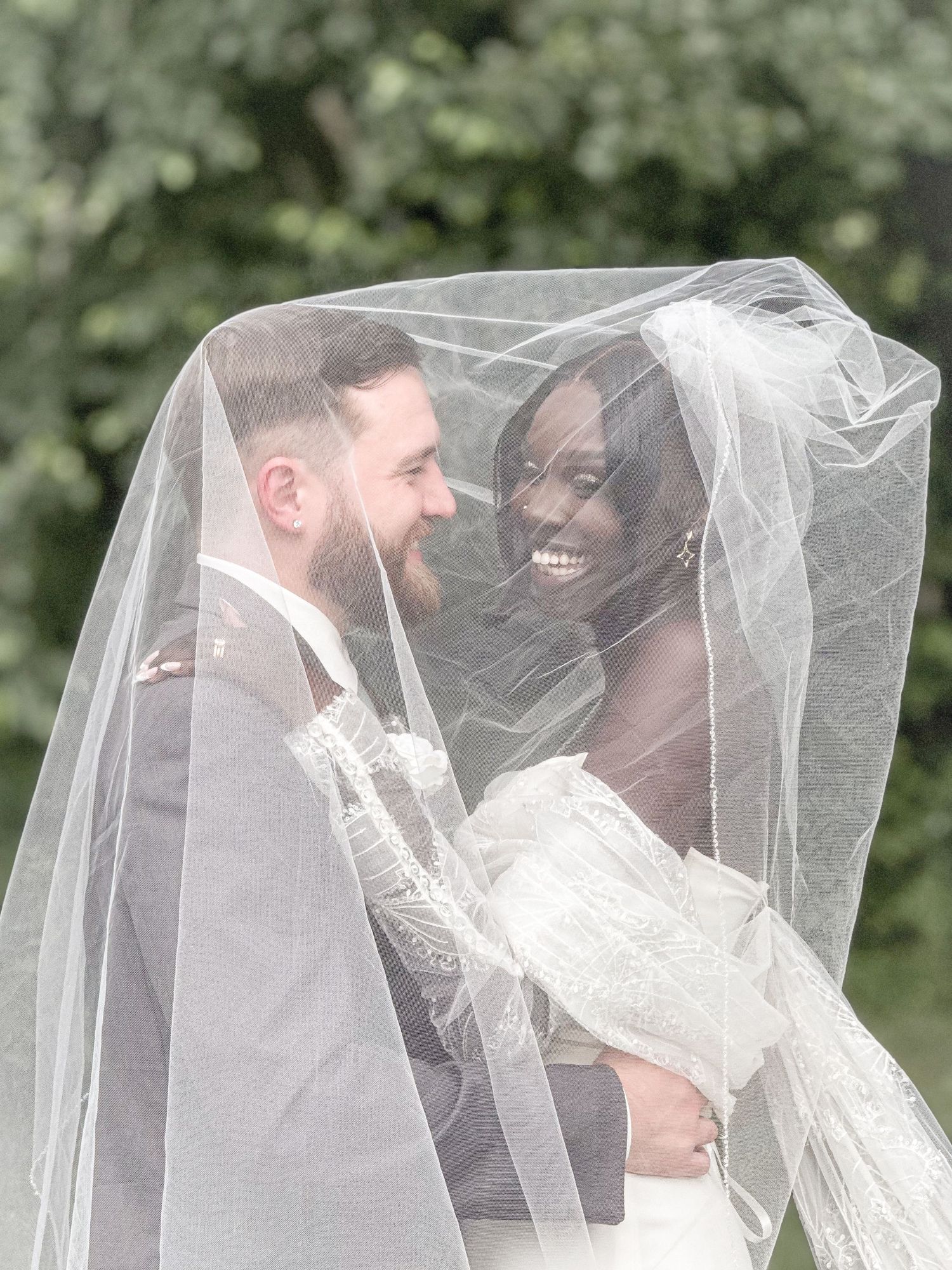 Bride and Groom Shot at Northern Oaks Events Wedding Venue in Sauk Rapids Minnesota