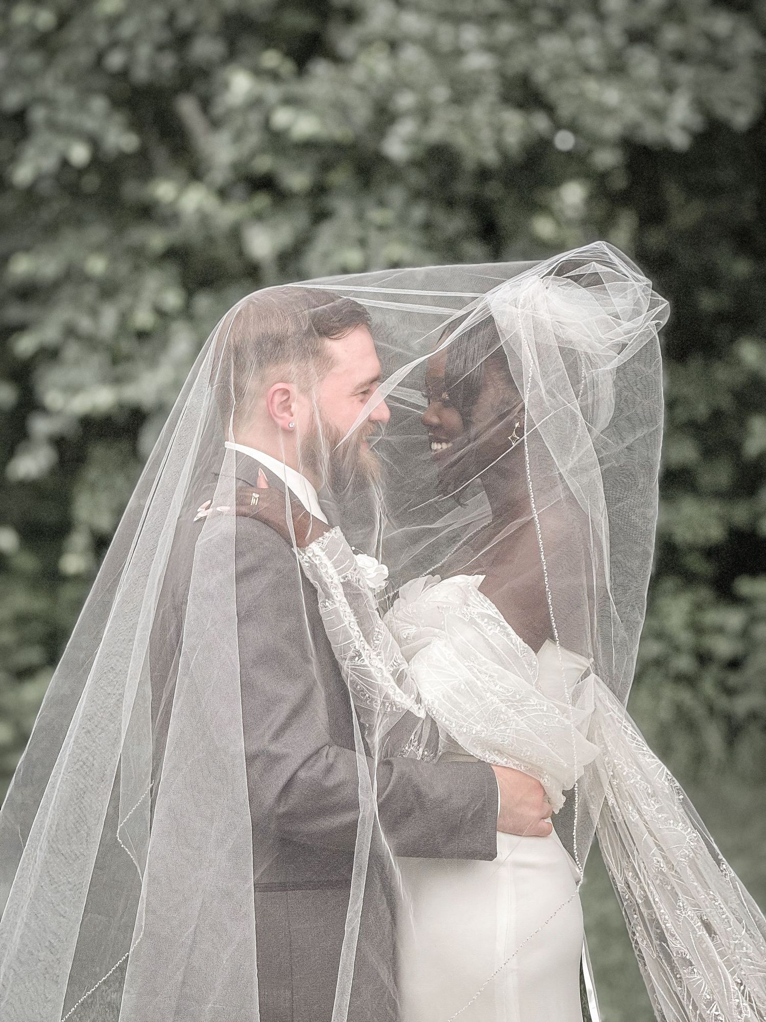 Bride and Groom Shot at Northern Oaks Events Wedding Venue in Sauk Rapids Minnesota