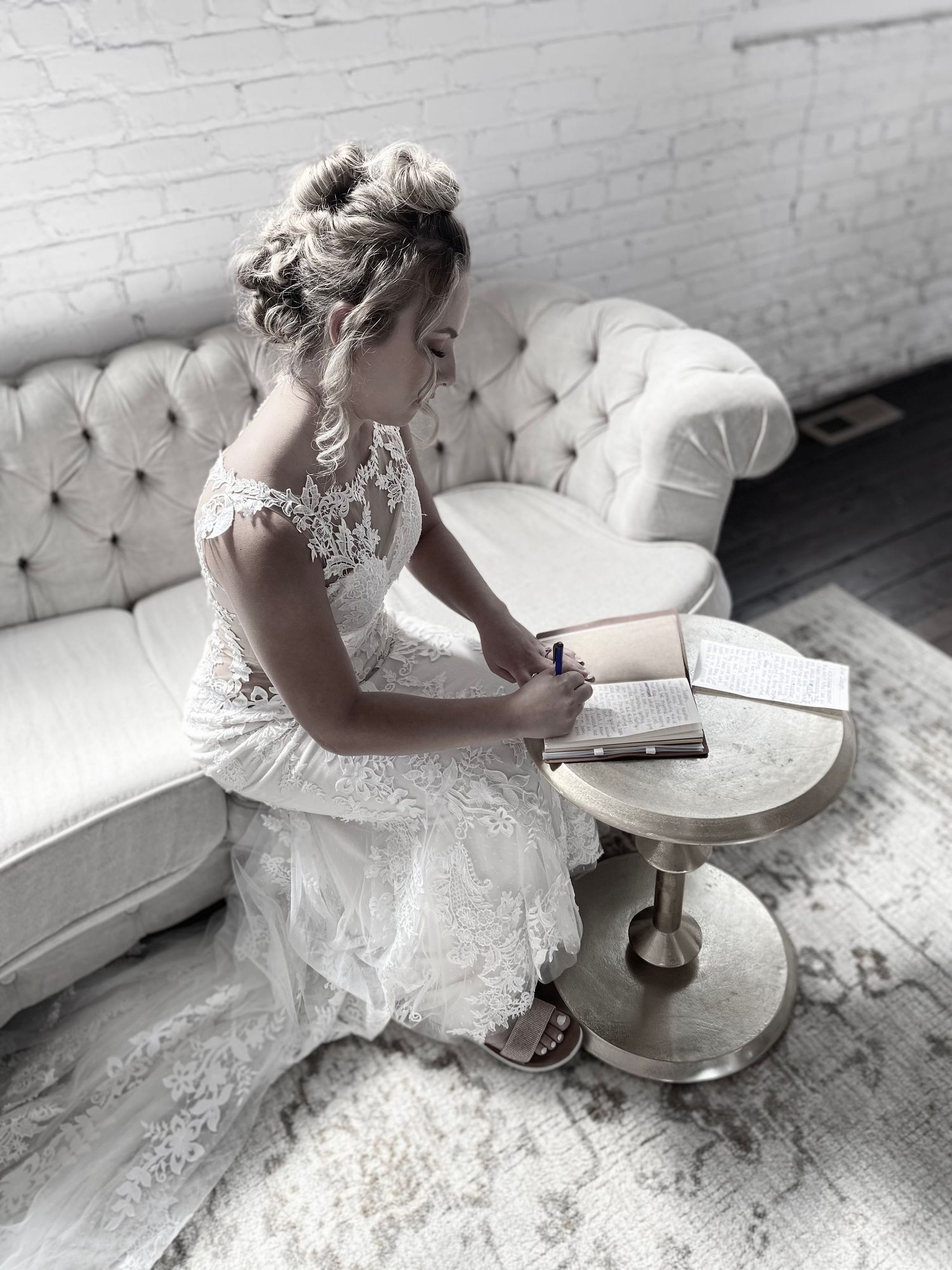 Bridal portrait at Northern Pacific Center Wedding Venue in Sauk Rapids Minnesota