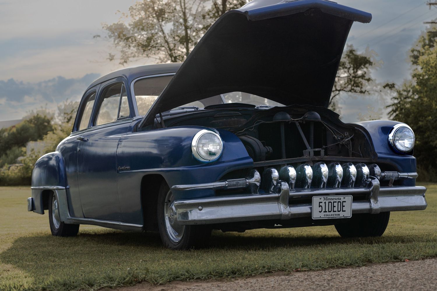 Vintage car photography in Deer Creek Minnesota