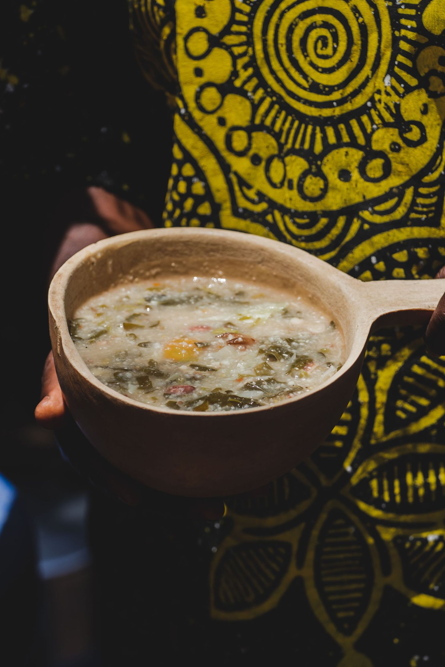 Gwote. A local berom dish.