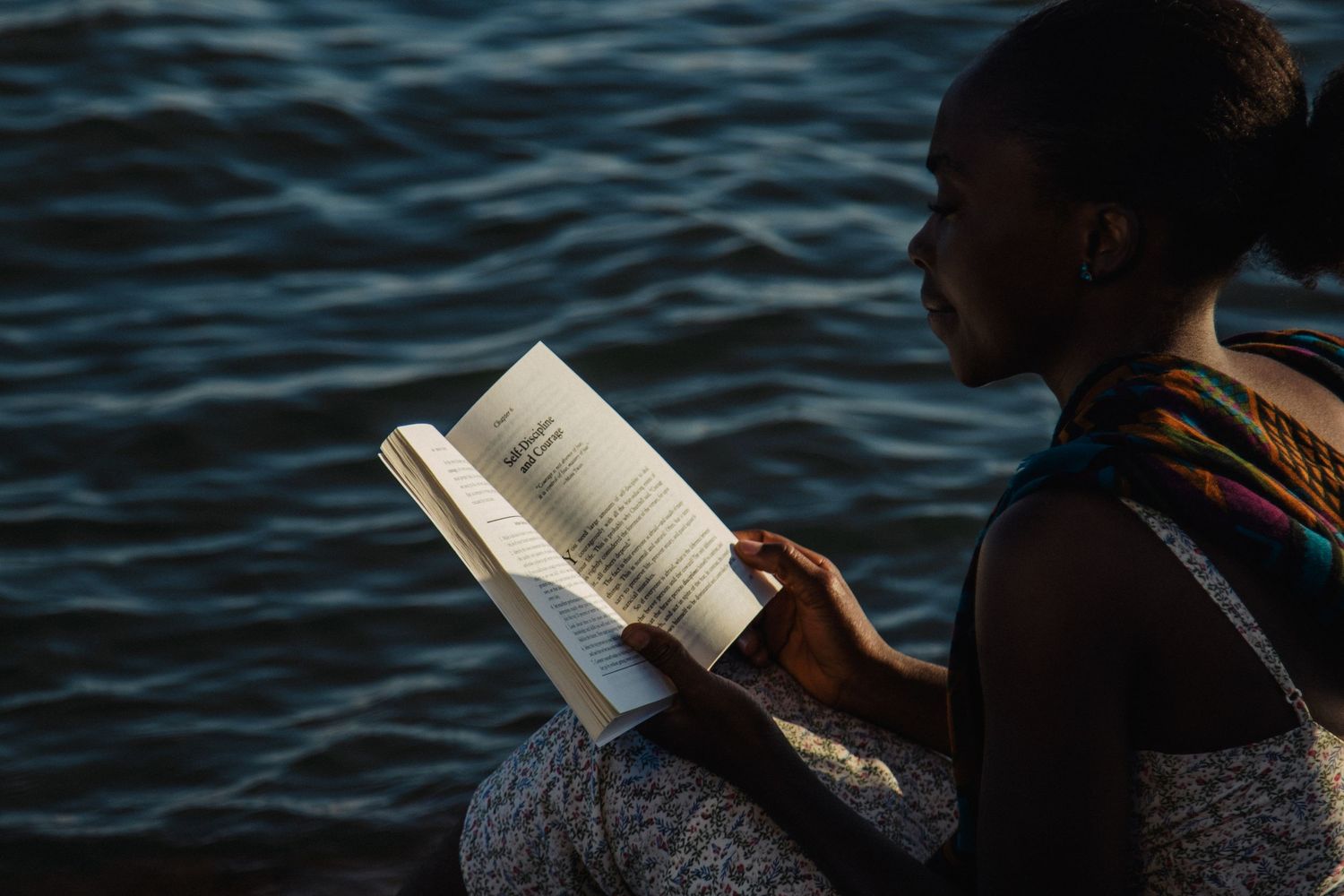 Book reading.
