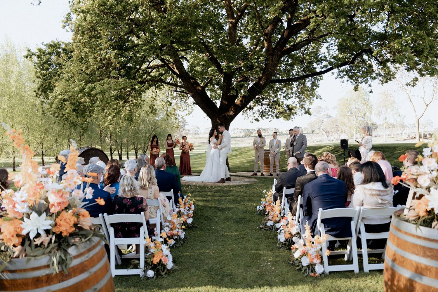 braytmedia adelaide wedding photography at Howards Vineyard