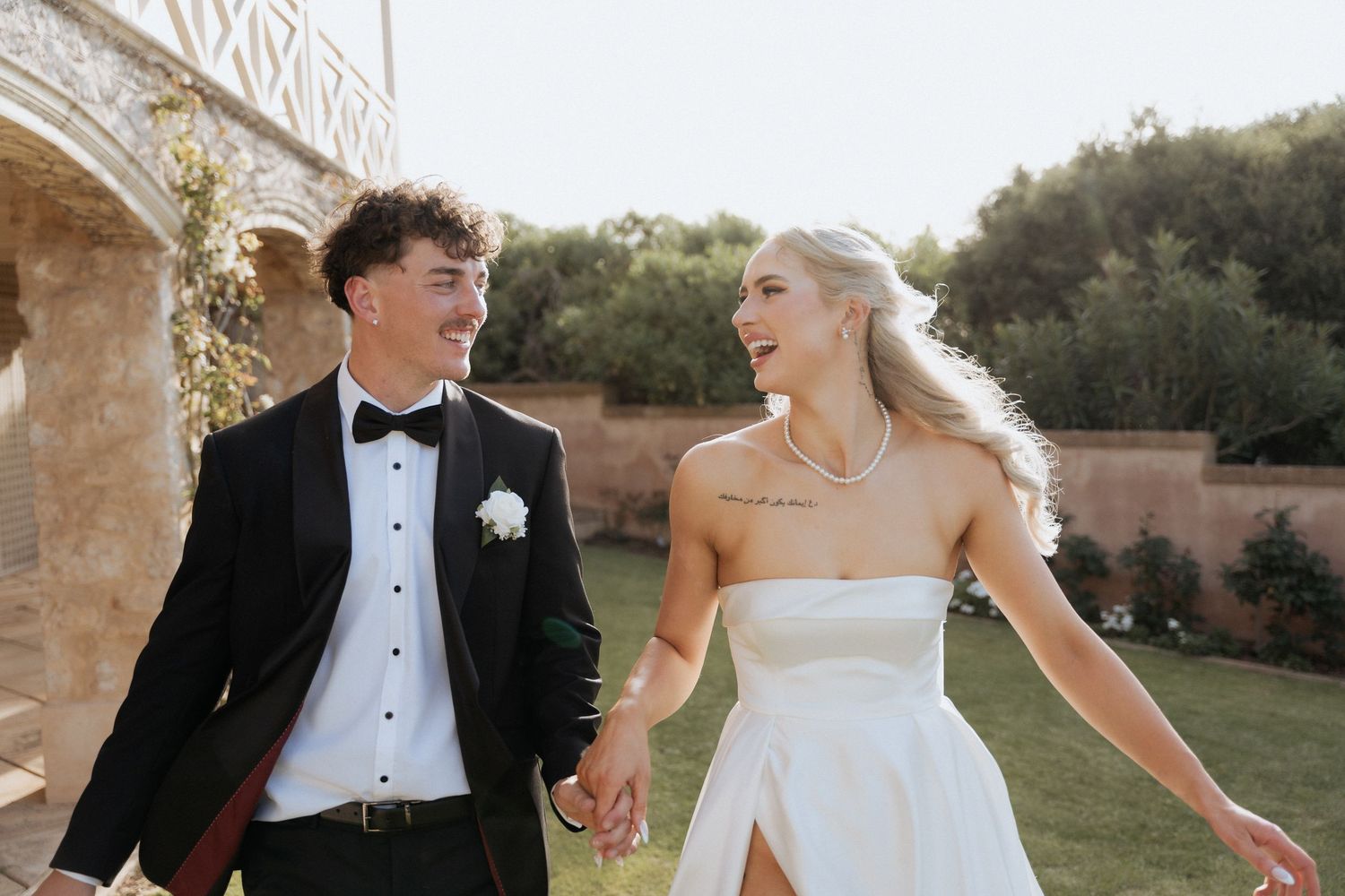 A collection of candid wedding moments captured in an outdoor setting with natural sunlight at alton house, willunga, images by braytmedia