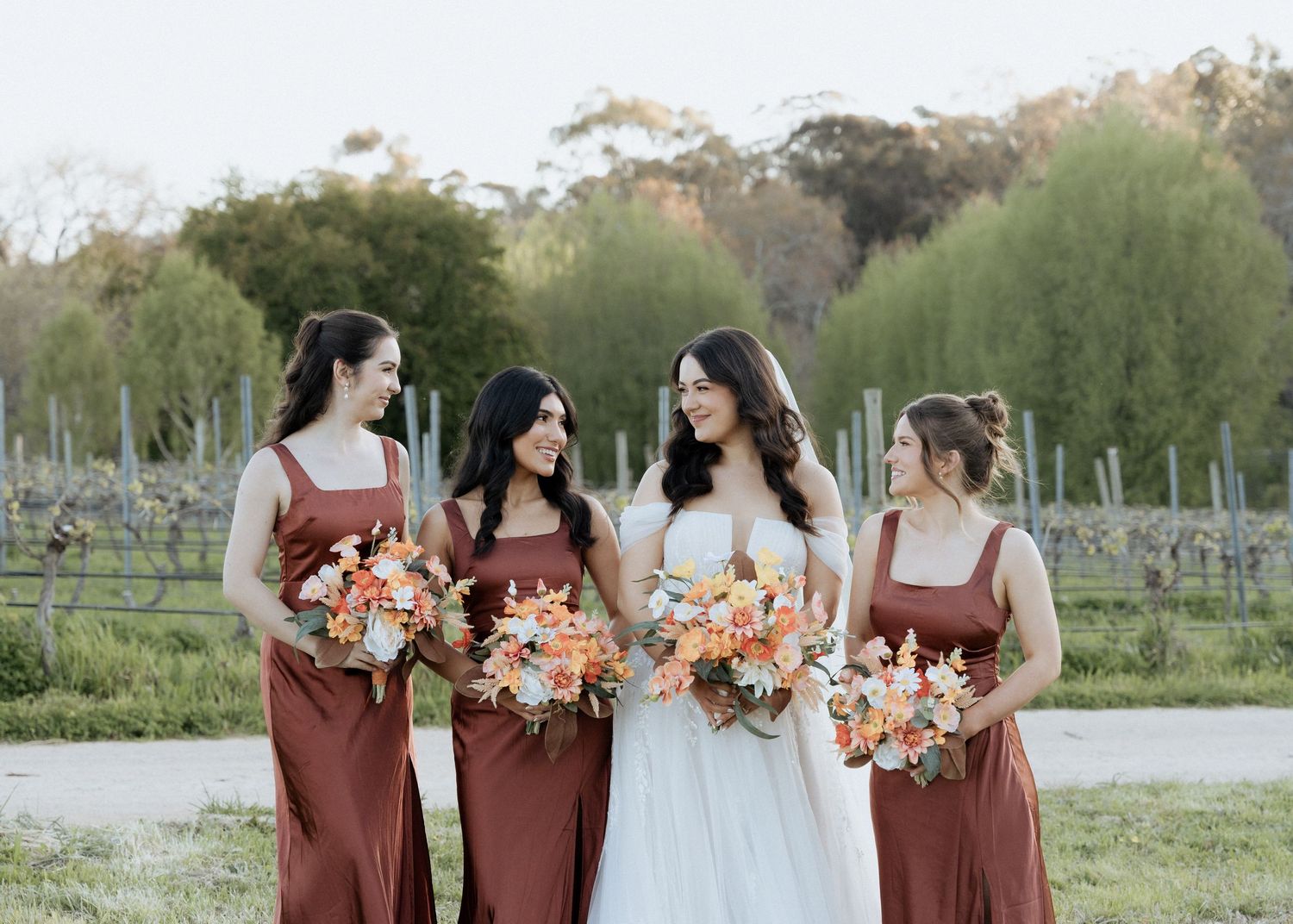 Adelaide hills weddings venue Howards Vineyard captured by Braytmedia