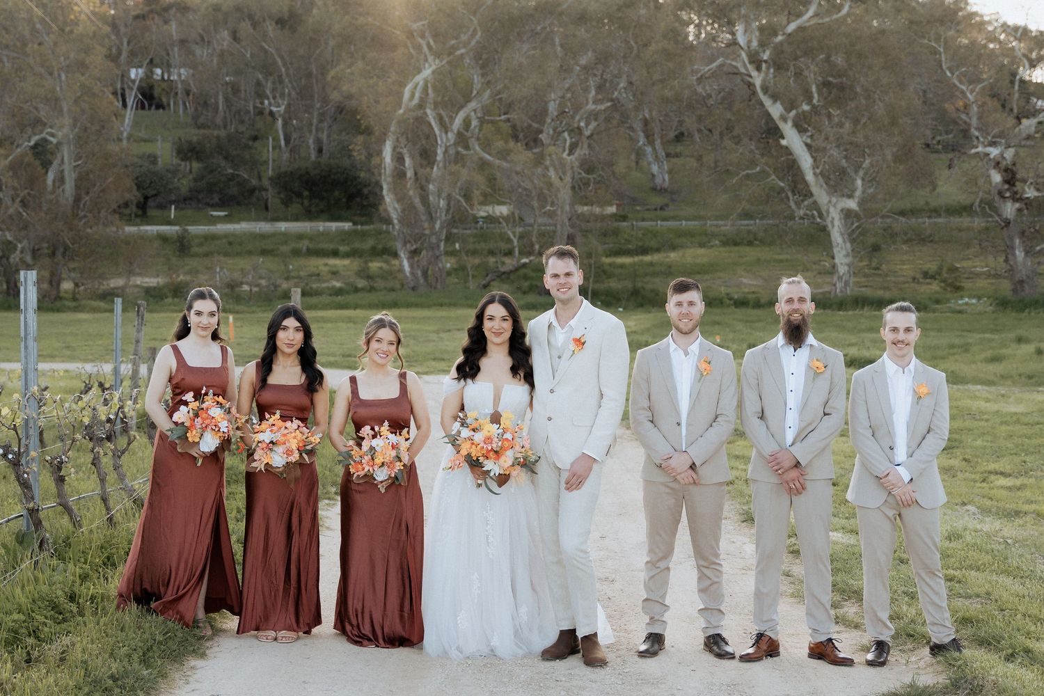 braytmedia adelaide wedding photography at Howards Vineyard