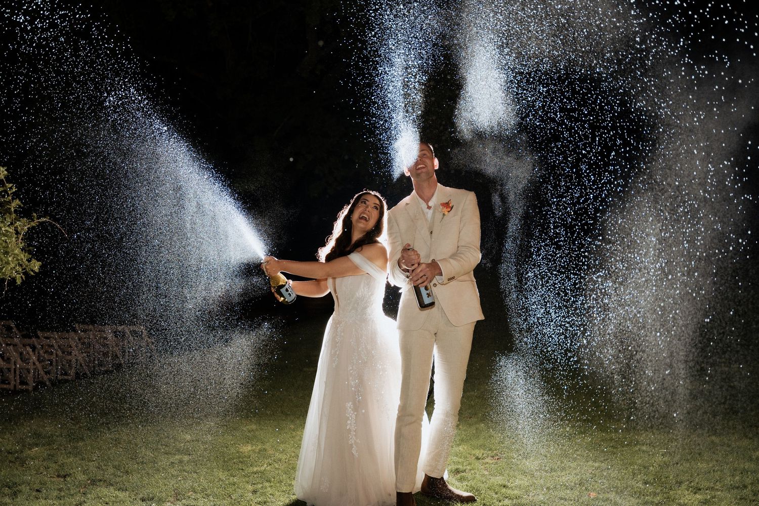Champagne pop at Howard Vineyard, Adelaide Hills by Braytmedia