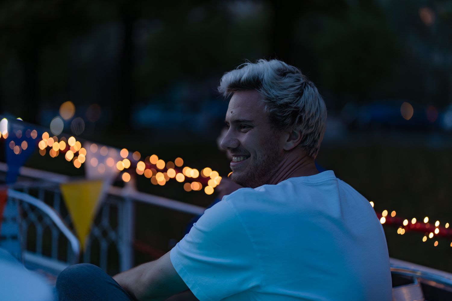 Mats Necker auf dem Sommerfest der knk Customer Engagement