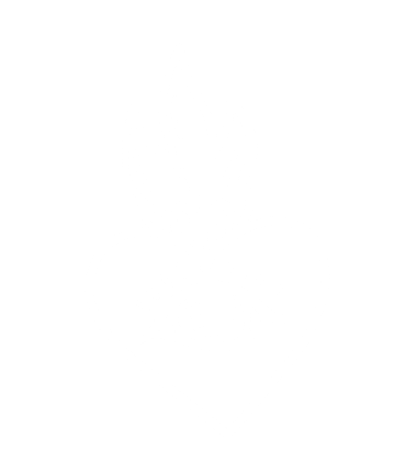 A simple white line drawing of a sacred heart symbol with an eye in the center and flames on top.