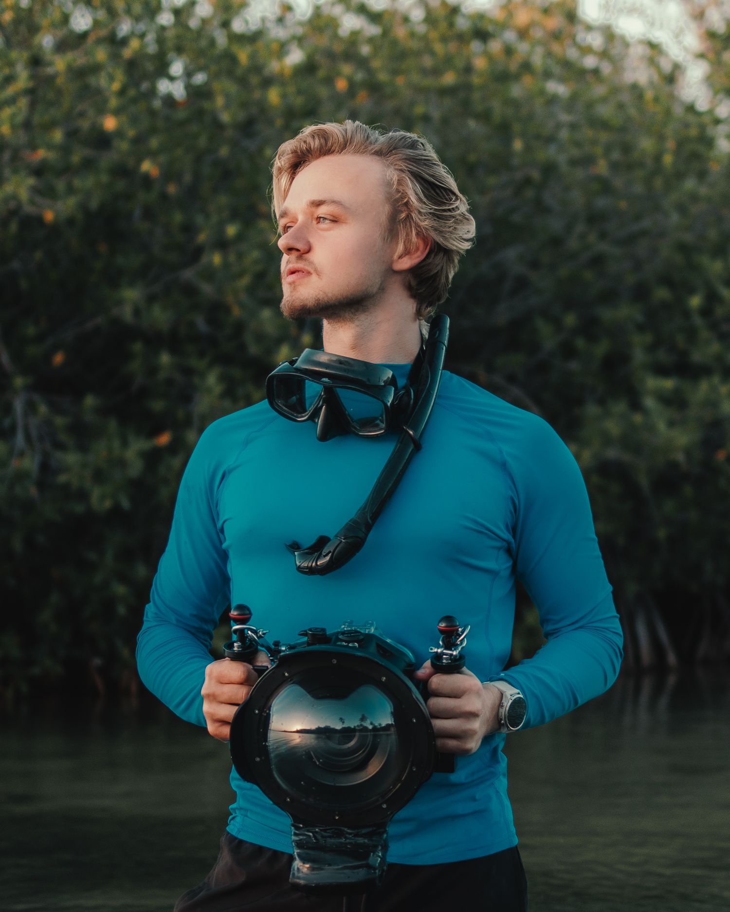 Sage Rasmussen underwater photographer