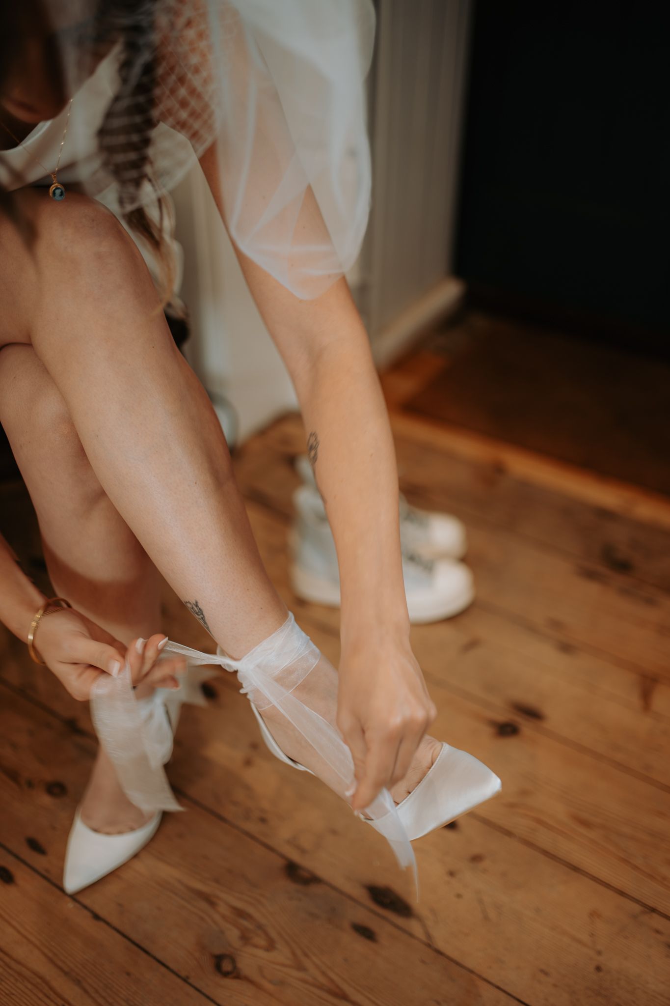Bride and capturing the detail, documentary style photography, St Ives