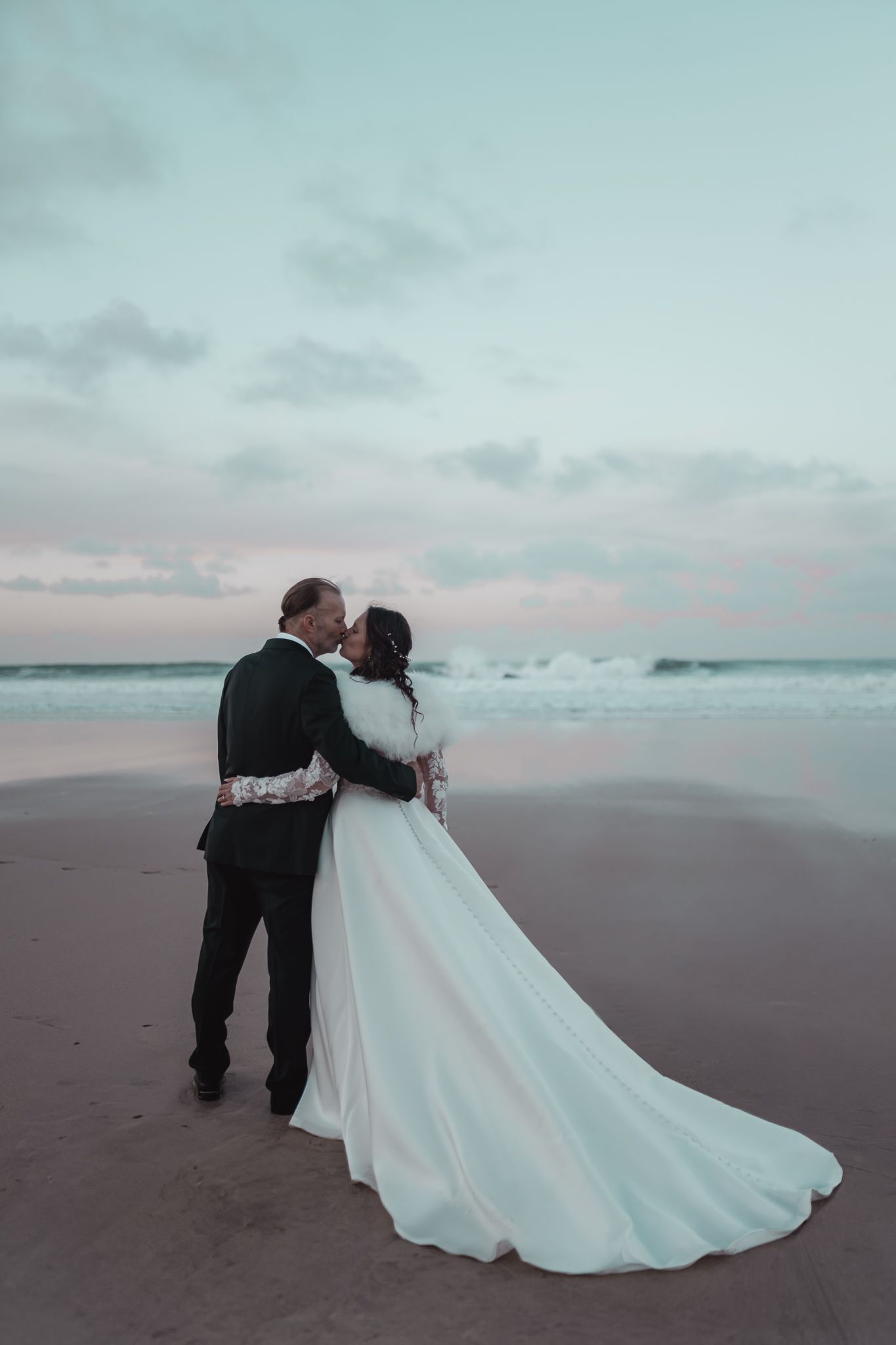 Porthminster sunset wedding, St Ives Cornwall.