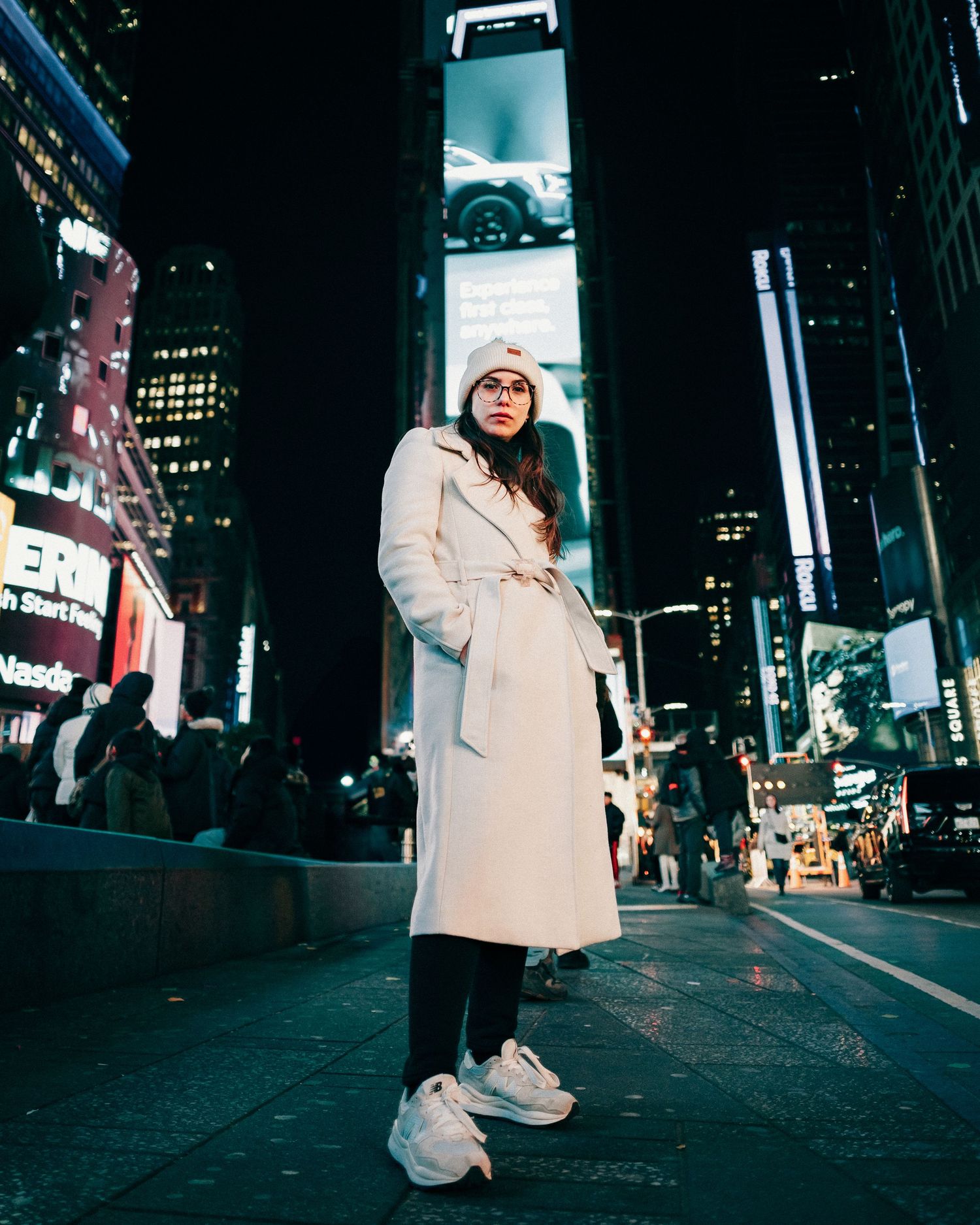 Portrait d'une femme à New York — Jonathan Ouimet Photographie
