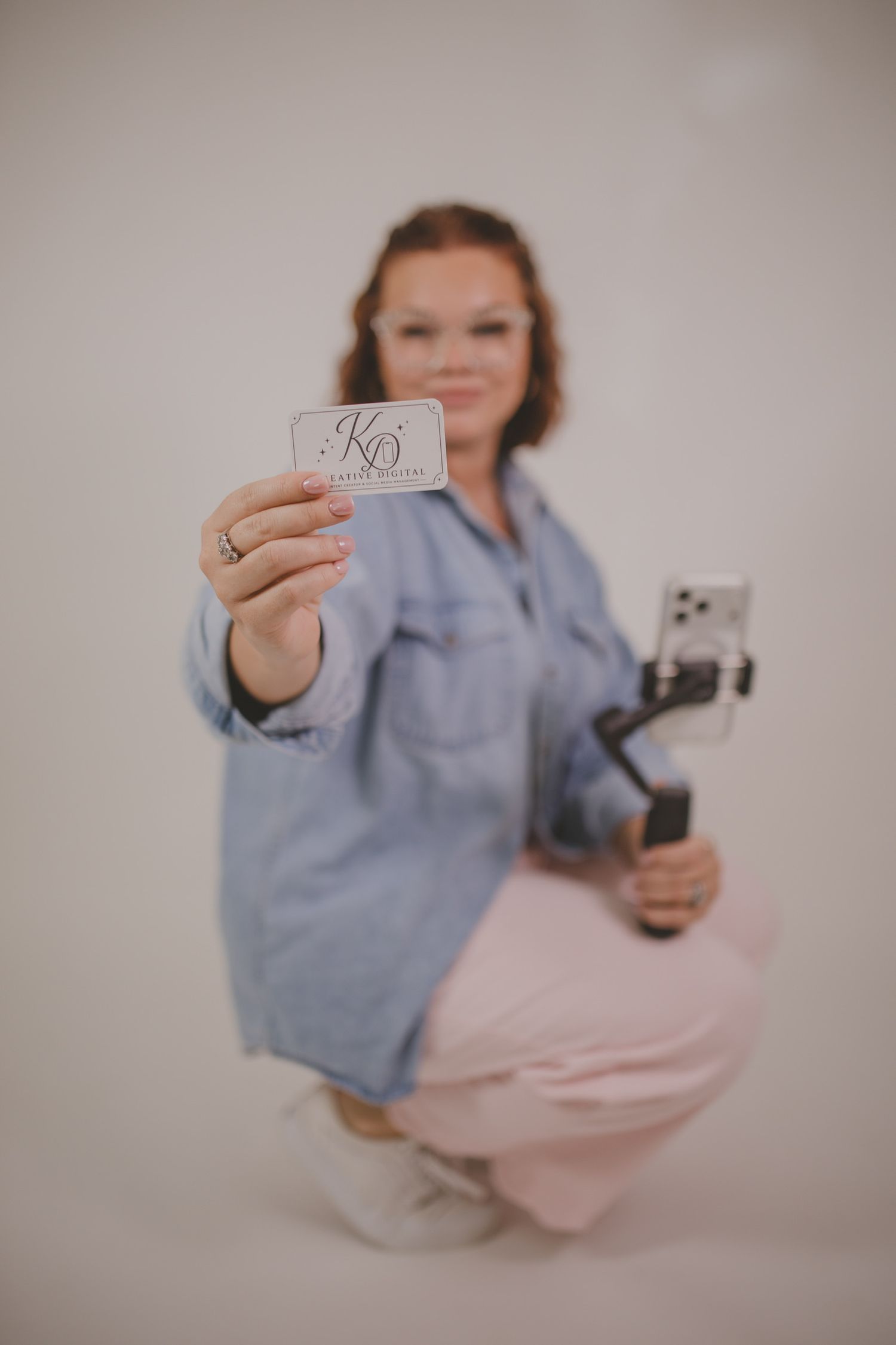 Small business content creator showcasing branding and social media services in North Alabama.