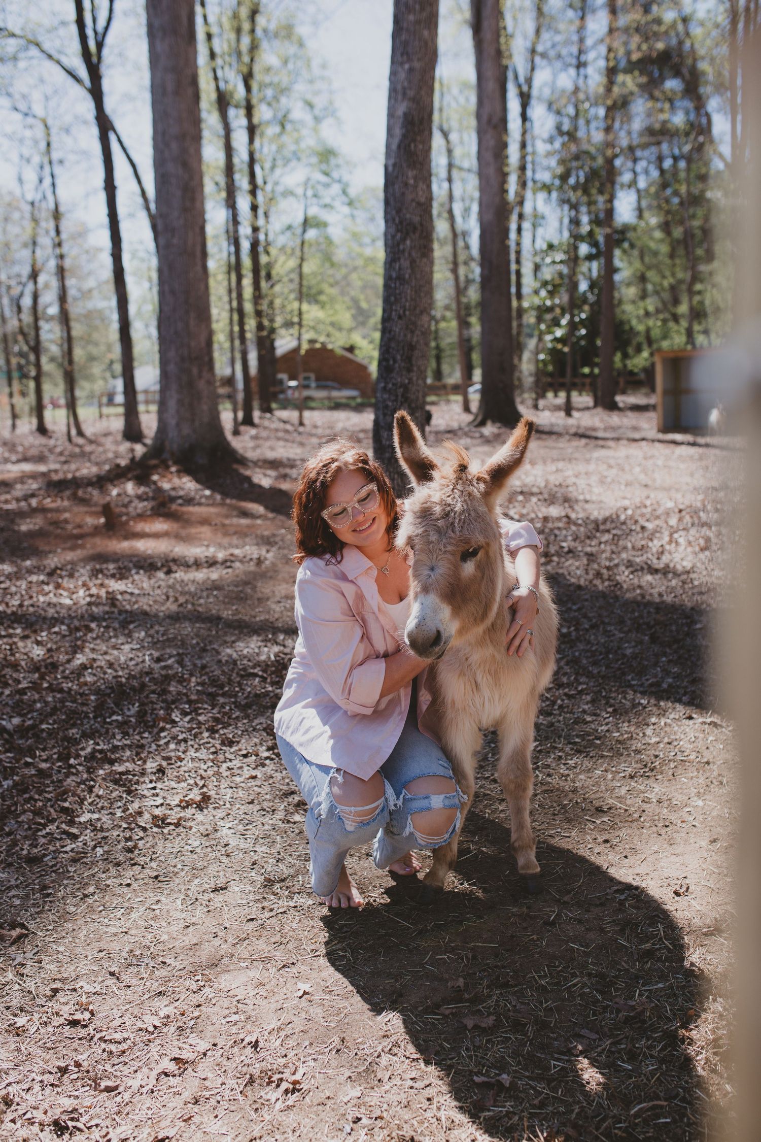 Katelyn, founder of KD Kreative Digital, enjoying farm life that shaped her creativity, work ethic, and love for storytelling.