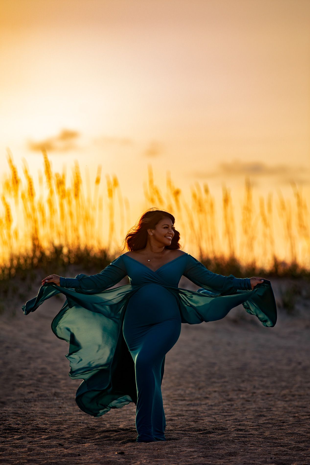 jacksonville fl washington oaks maternity photography pregnancy dress photo shoot new york city suffolk essex county