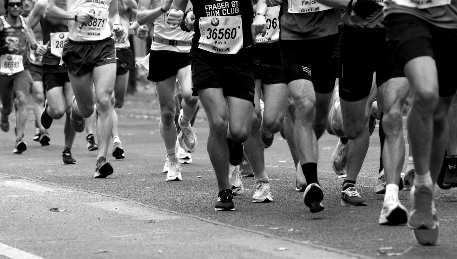 Sportifs - Evènement sportif - Course - Marathon - Effort - Performance