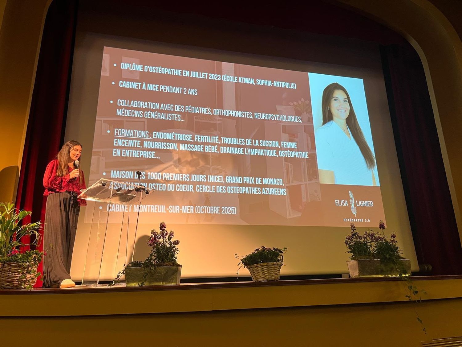 Conférence Endométriose - Spok - infertilité & ostéopathie - Elisa Lignier Ostéopathe - Montreuil-sur-Mer - Présentation