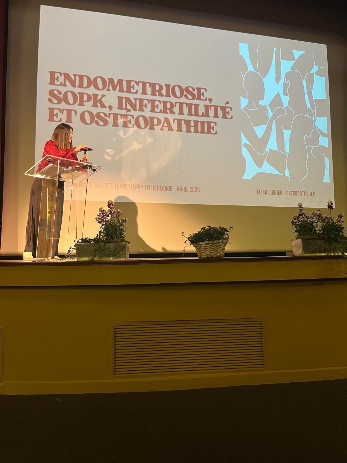 Conférence Endométriose - Spok - infertilité & ostéopathie - Elisa Lignier Ostéopathe - Montreuil-sur-Mer - Présentation
