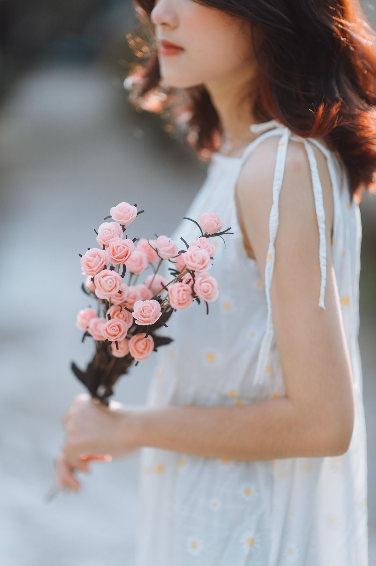 Femme - Bouquet - Santé de la femme - Bien-être