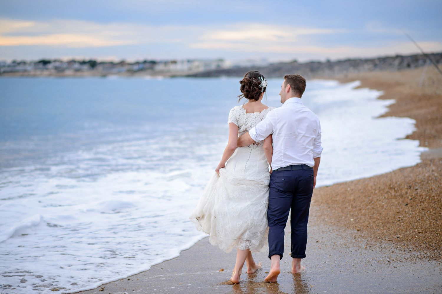 Wedding Trash The Dress in Milford On Sea
