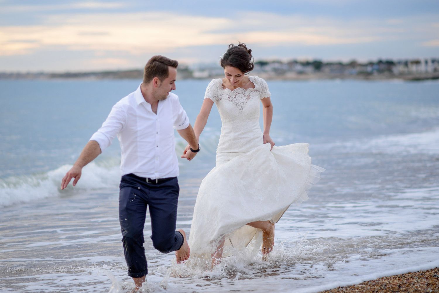 Wedding Trash The Dress in Milford On Sea