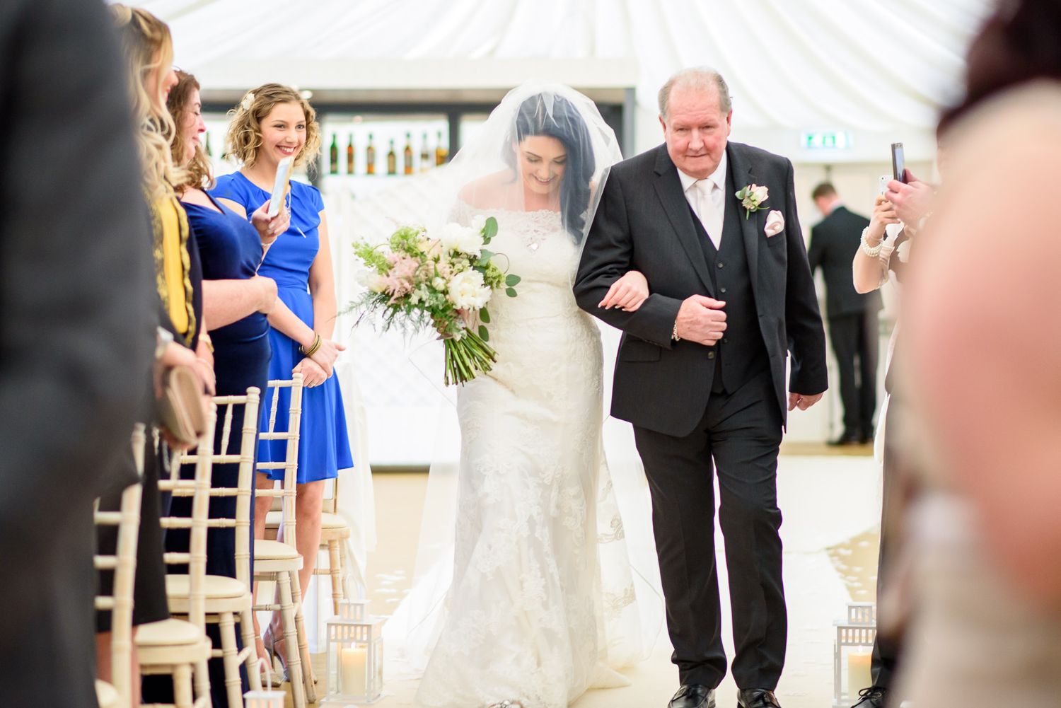 English Wedding Photos at Fennes Essex
