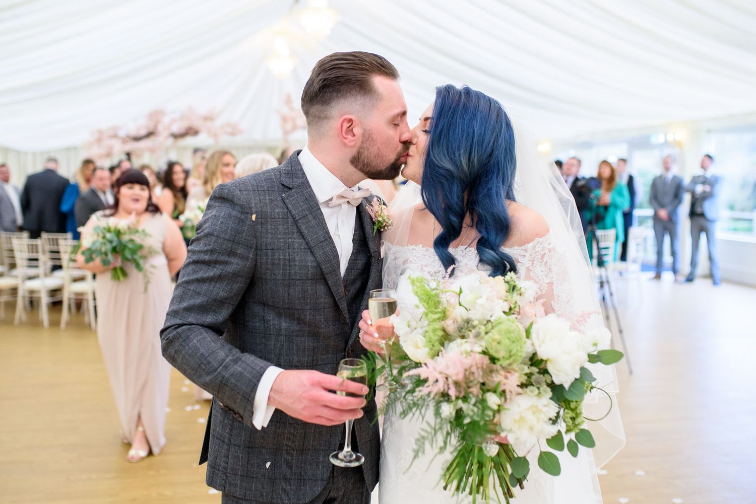 English Wedding Photos at Fennes Wedding Venue