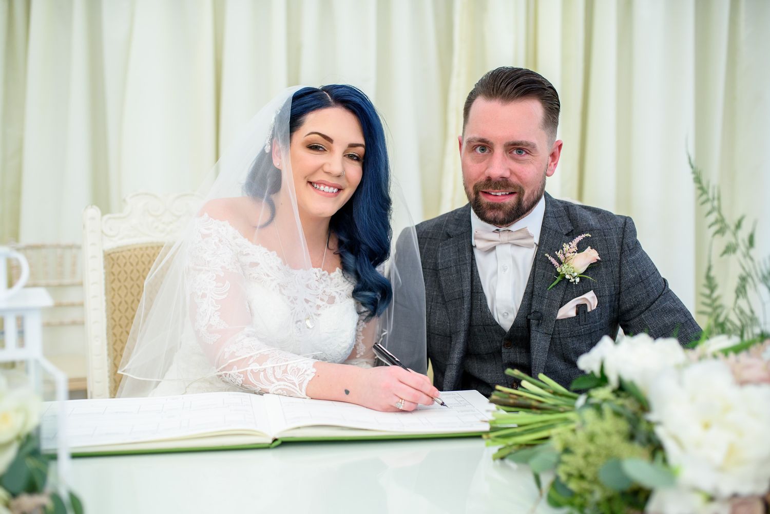 English Wedding Photos at Fennes Essex