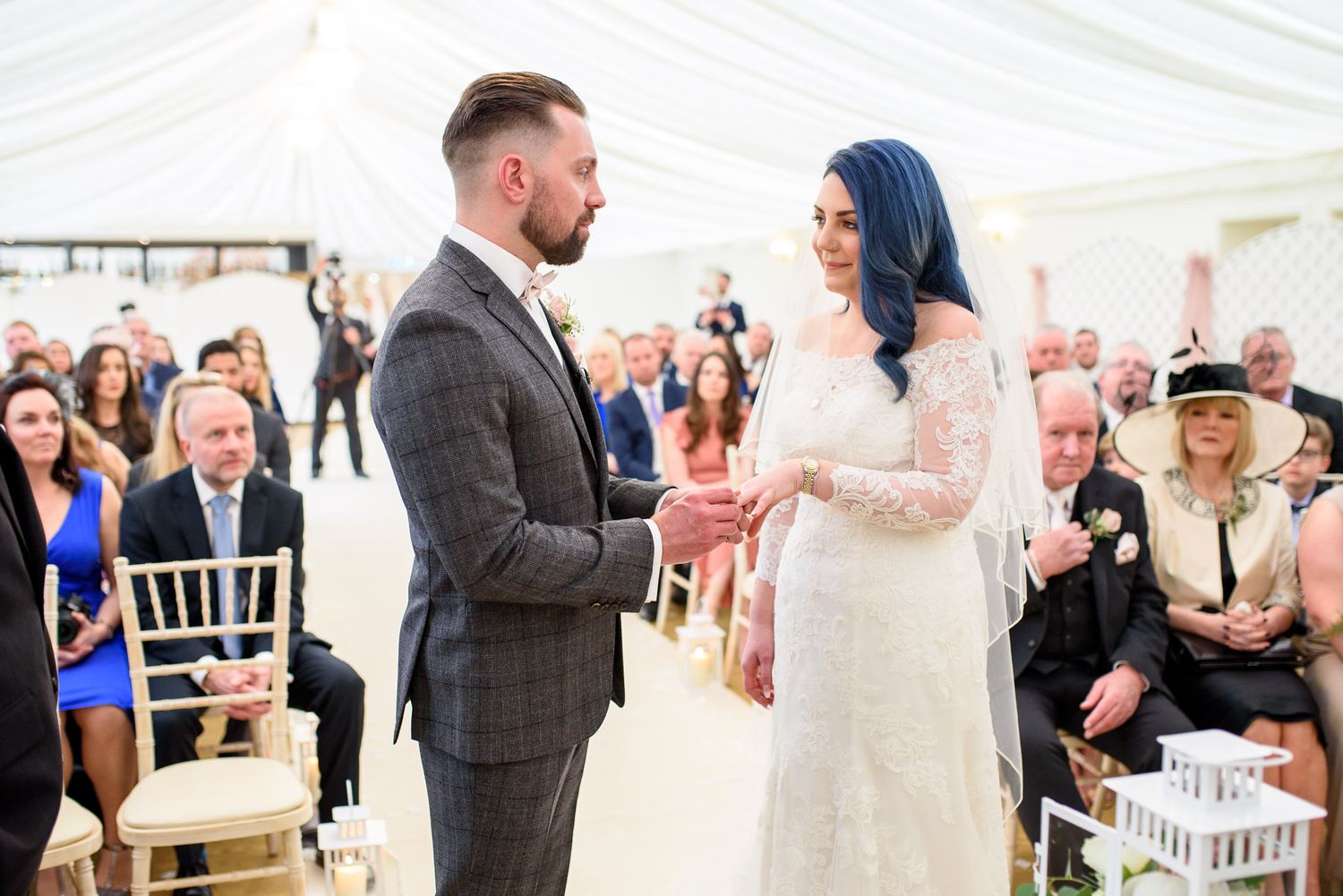 English Wedding Photos at Fennes Essex