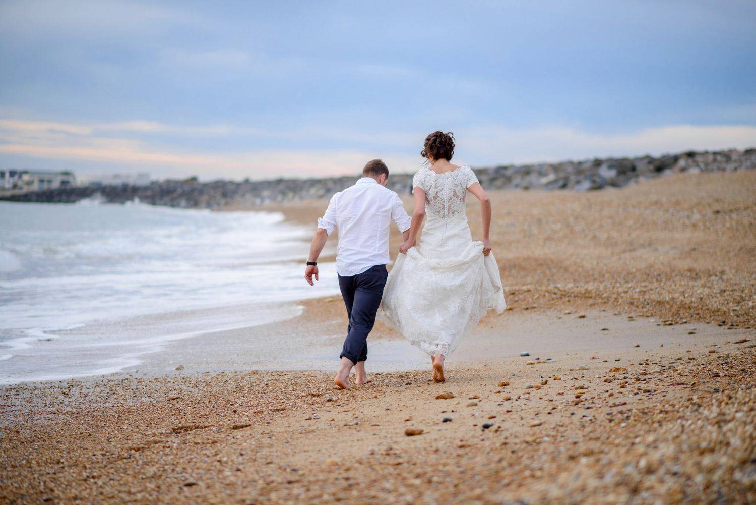 Wedding Trash The Dress in Milford On Sea