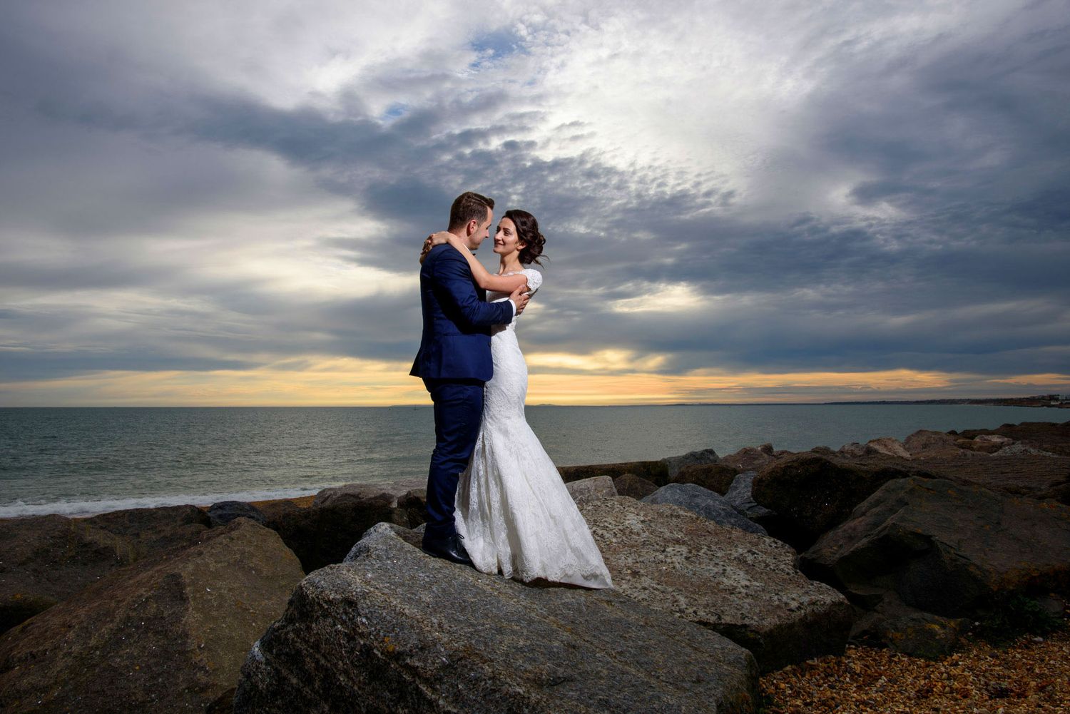 Wedding Trash The Dress in Milford On Sea