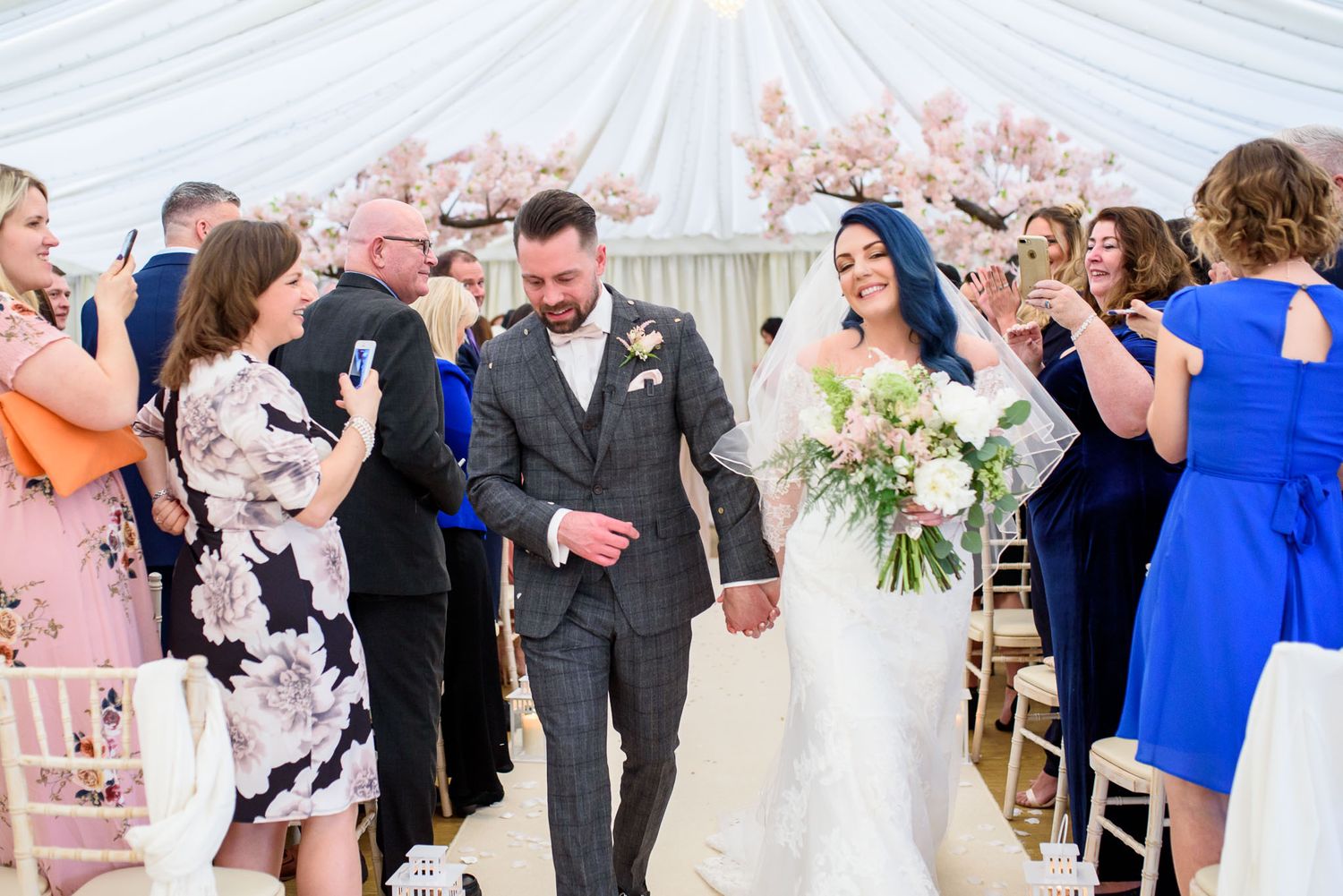 English Wedding Photos at Fennes Wedding Venue