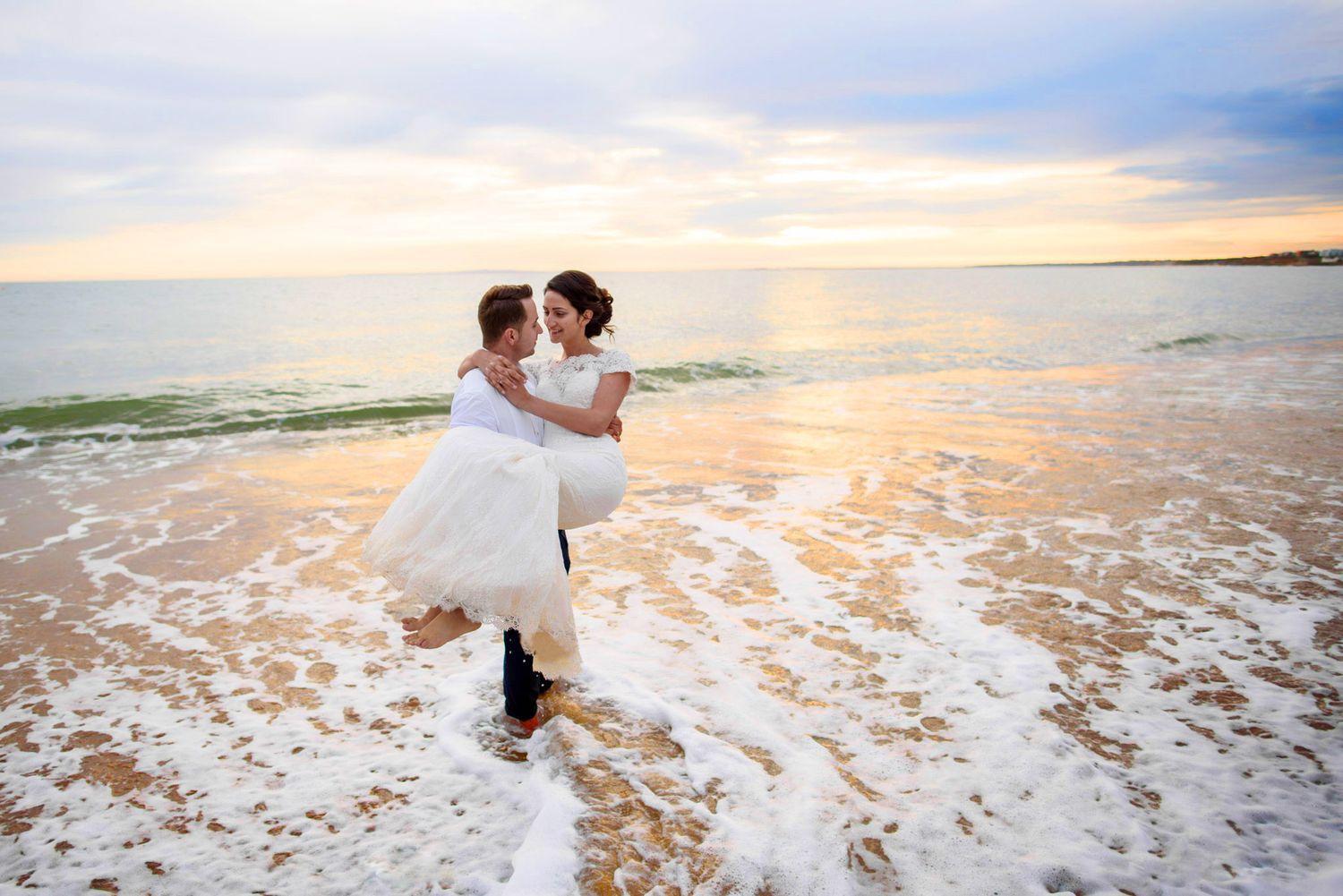 Trash The Dress in Milford On Sea