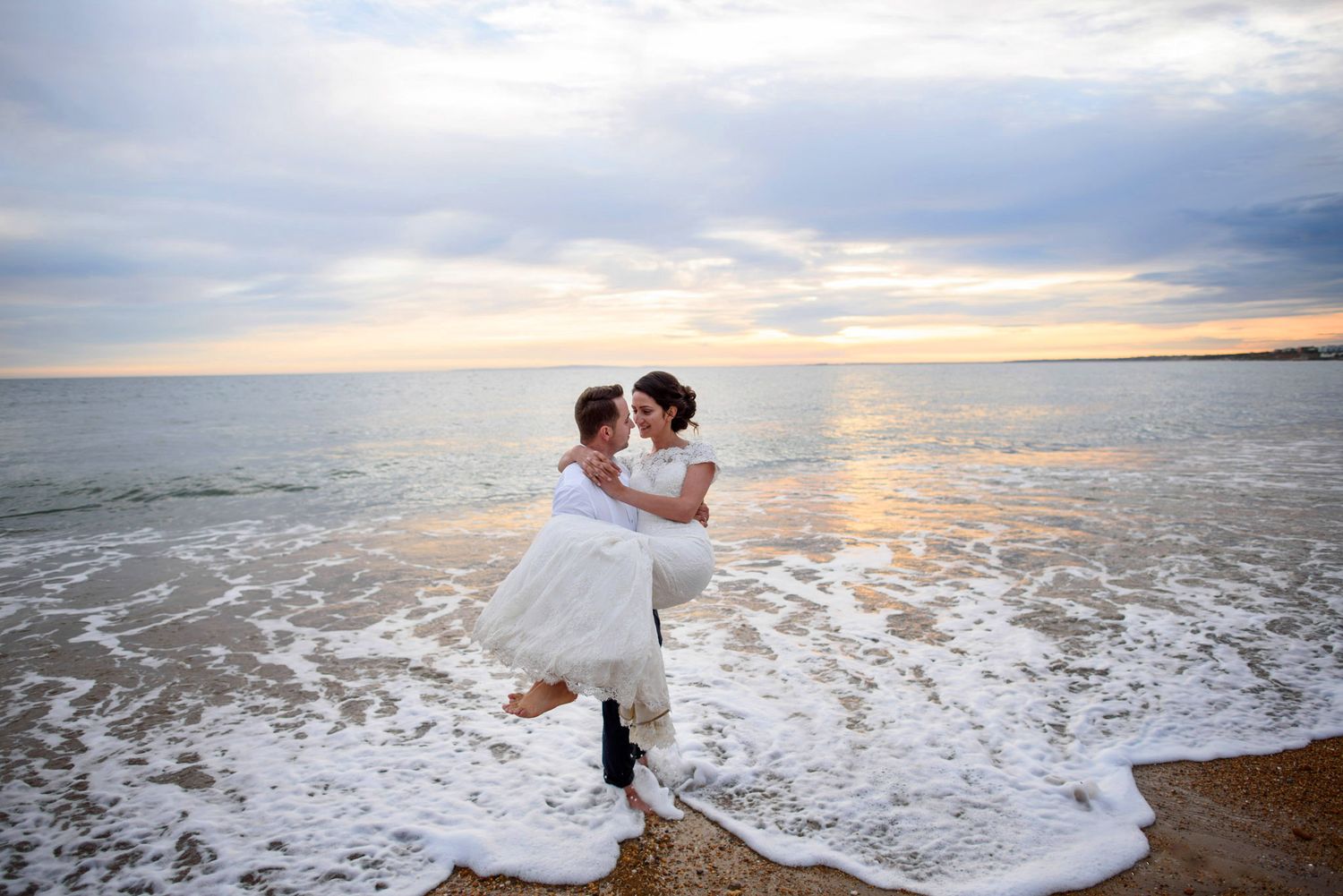 Wedding Trash The Dress in Milford On Sea