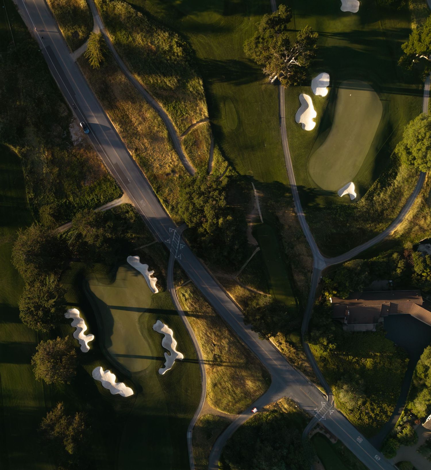pasatiempo golf club professional golf photographer, with a drone