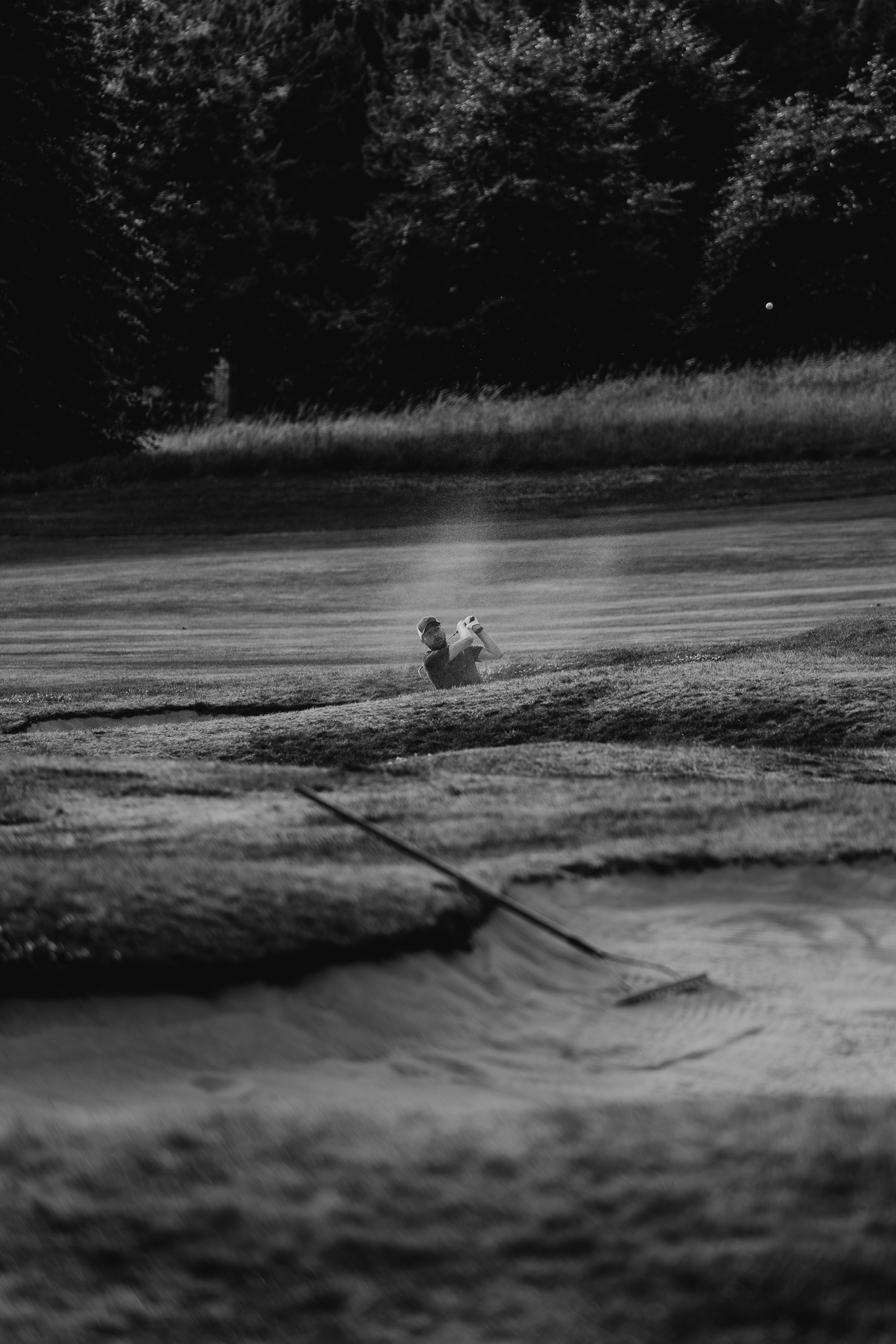 artistic golf shot, golf art